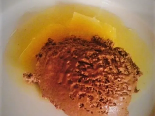 Orangen- Schokolade Mousse