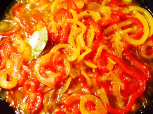 Paprikagemüse mit Marille