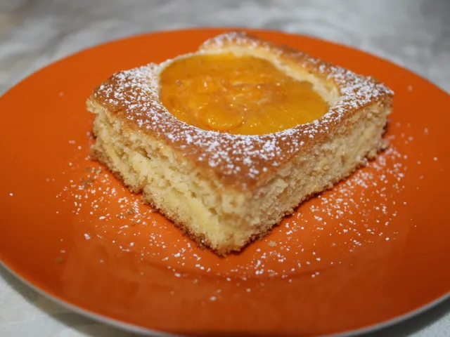 Pfirsichkuchen