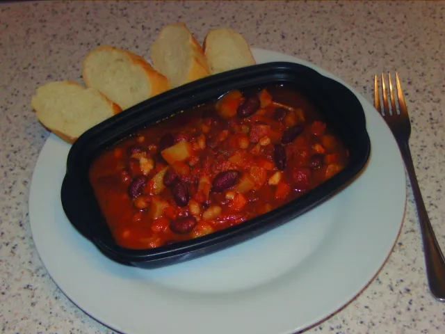 Spanischer Bohneneintopf