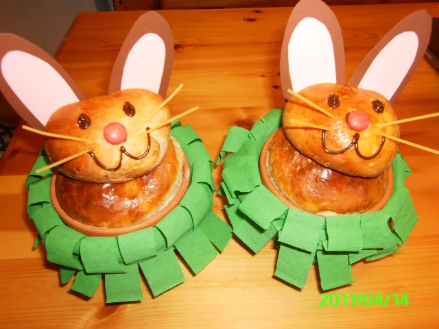 Süße Osterhäschen