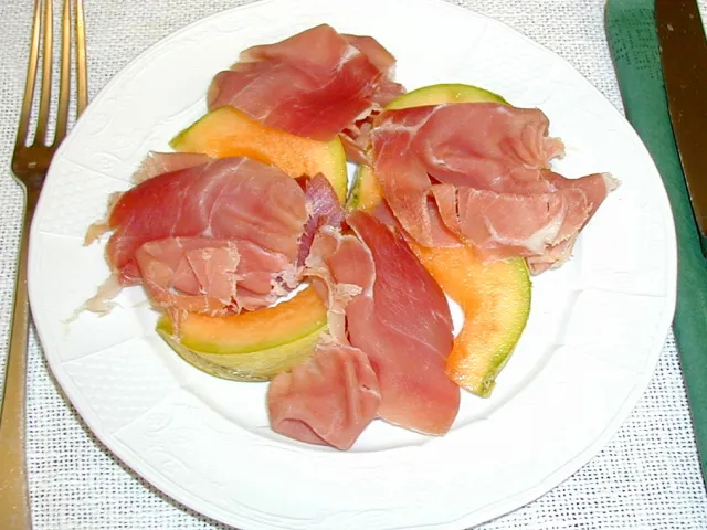 Prosciutto mit Melone