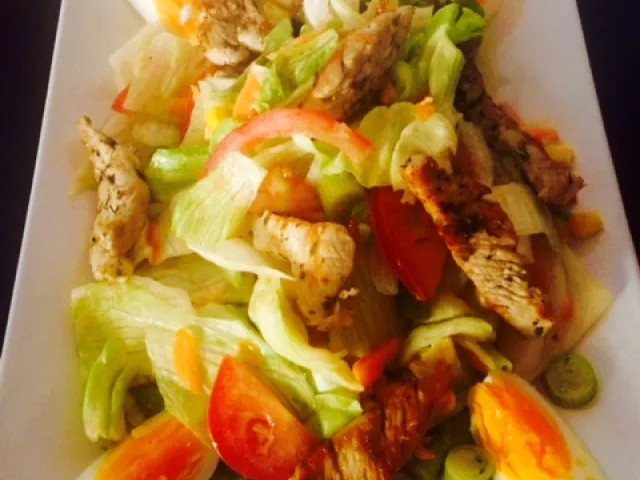 Putenstreifensalat