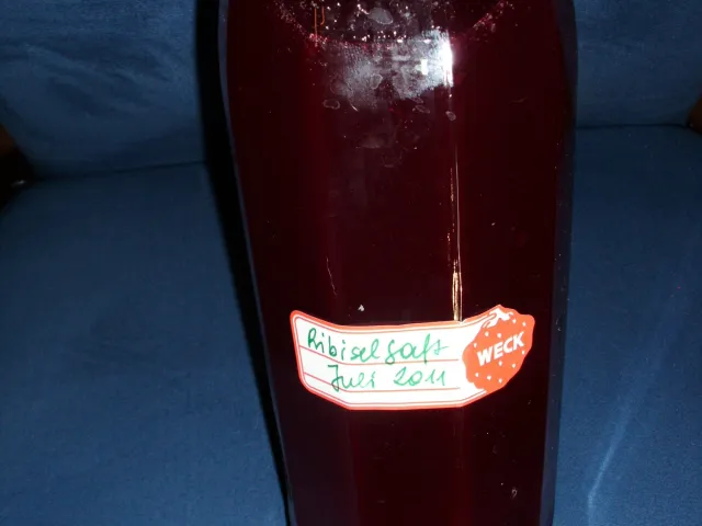 Ribiselsaft nach Omas Art