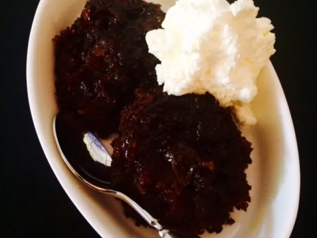 Kürbis-Schokolade Auflauf