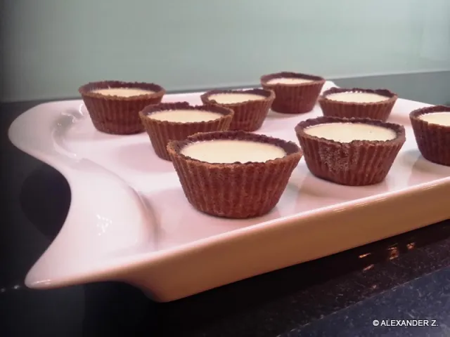 Schoko Panna Cotta Schüssel