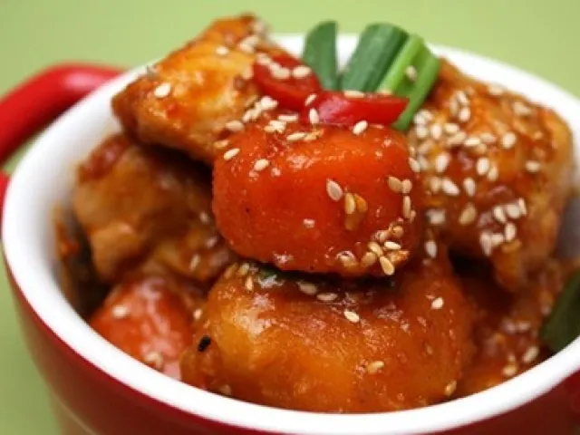 Spicy Chicken Koreanisch