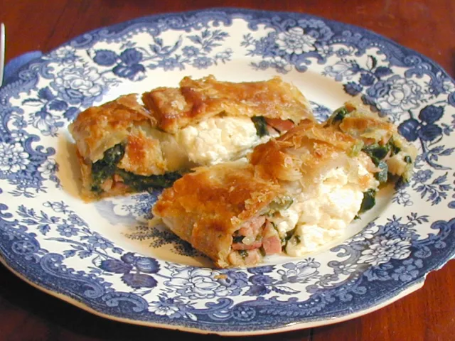 Spinatstrudel