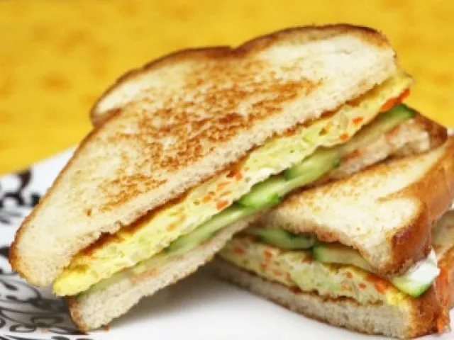 Koreanischer Frühstückstoast