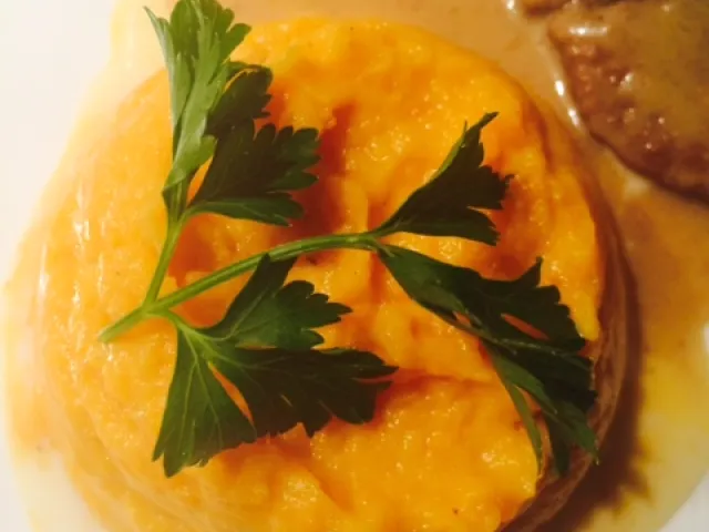 Süßkartoffelpüree