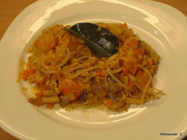 Shrimps in Thaicurry