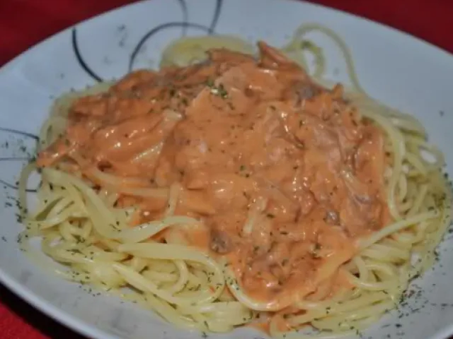 Thunfisch-Spaghetti