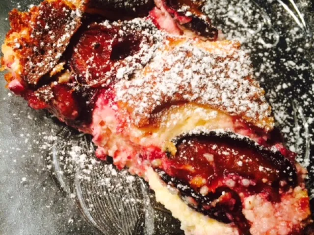 Topfentorte mit Obst 