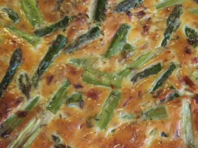 Spargel Quiche