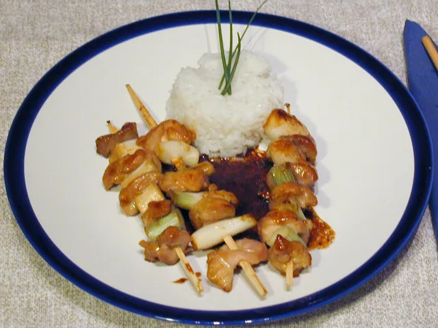 Yakitori (Japanische Hühnerspieße)