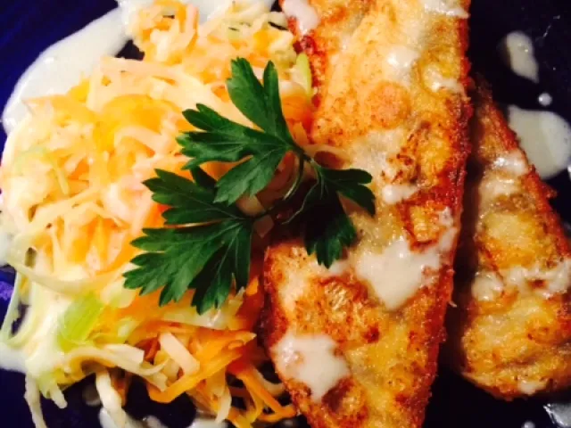 ZANDER auf Wurzelgemüse mit Krenschaum