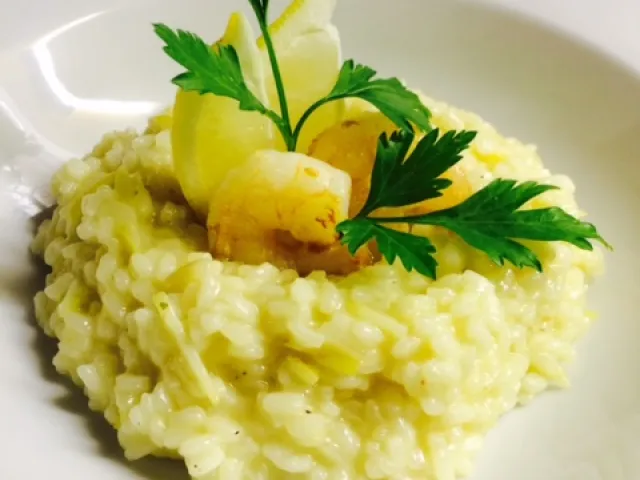 Zitronen Risotto