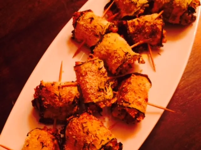 Zucchiniröllchen ( Antipasti )